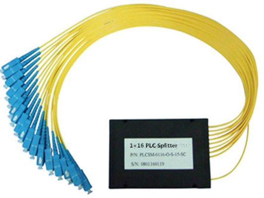 کابل 2.0 میلی متری 1X8 فیبر نوری PLC شکاف ماژول ABS با اتصال SC